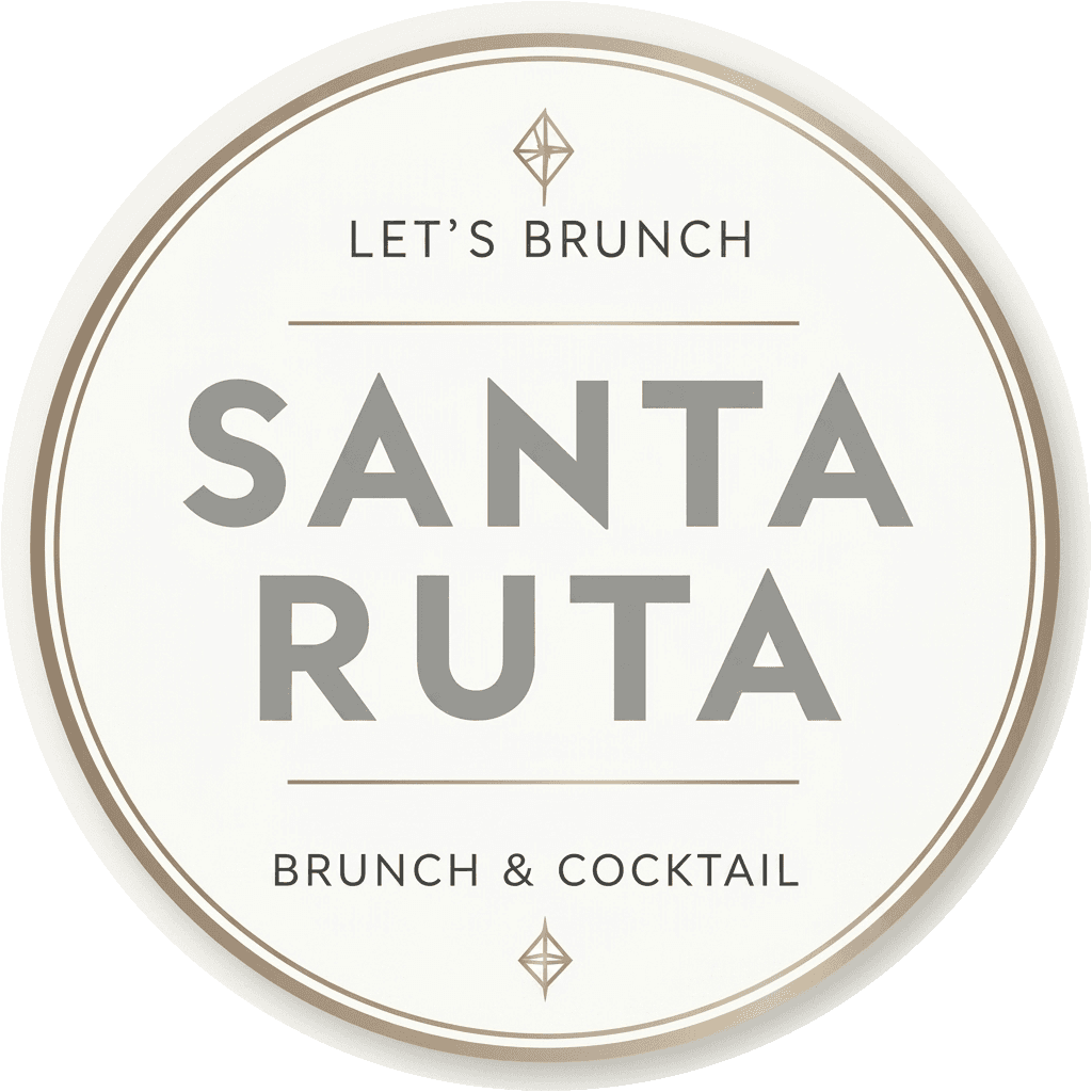 Sello circular de Santa Ruta, Let's Brunch.